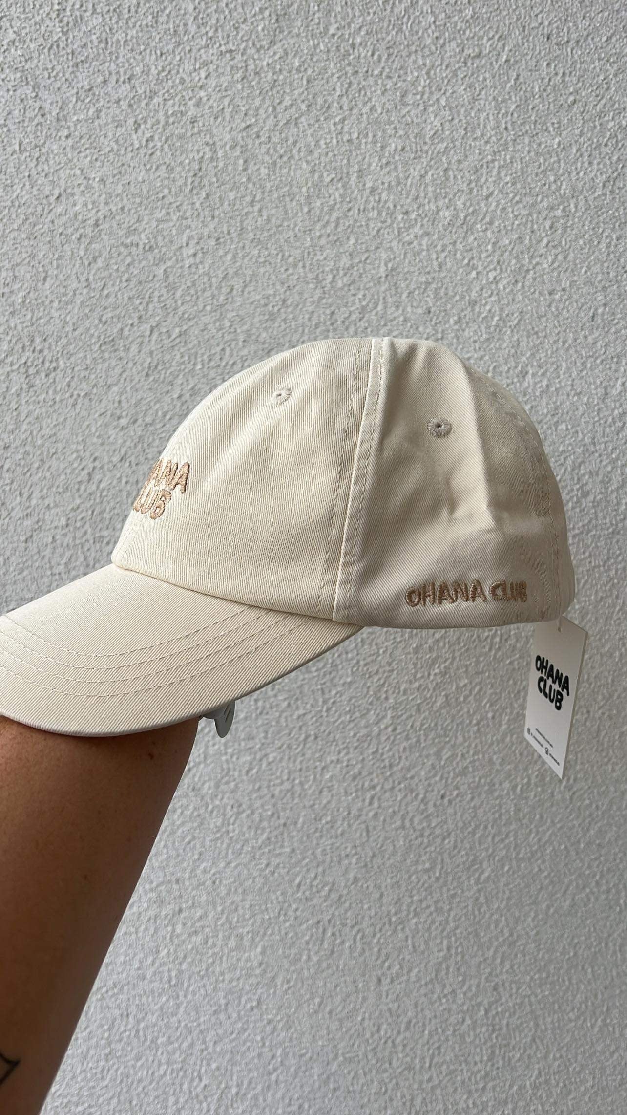 ADULT OHANA CAP - BEIGE