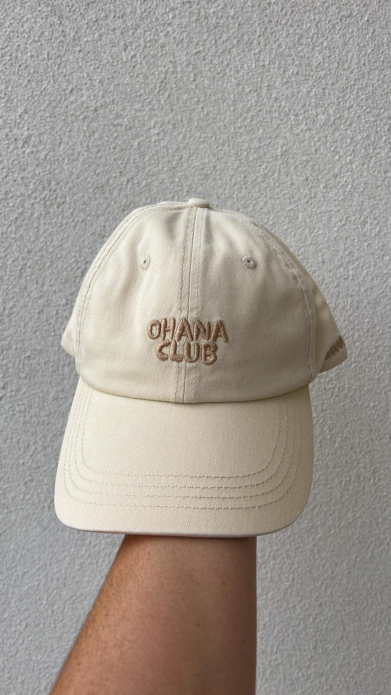 ADULT OHANA CAP - BEIGE