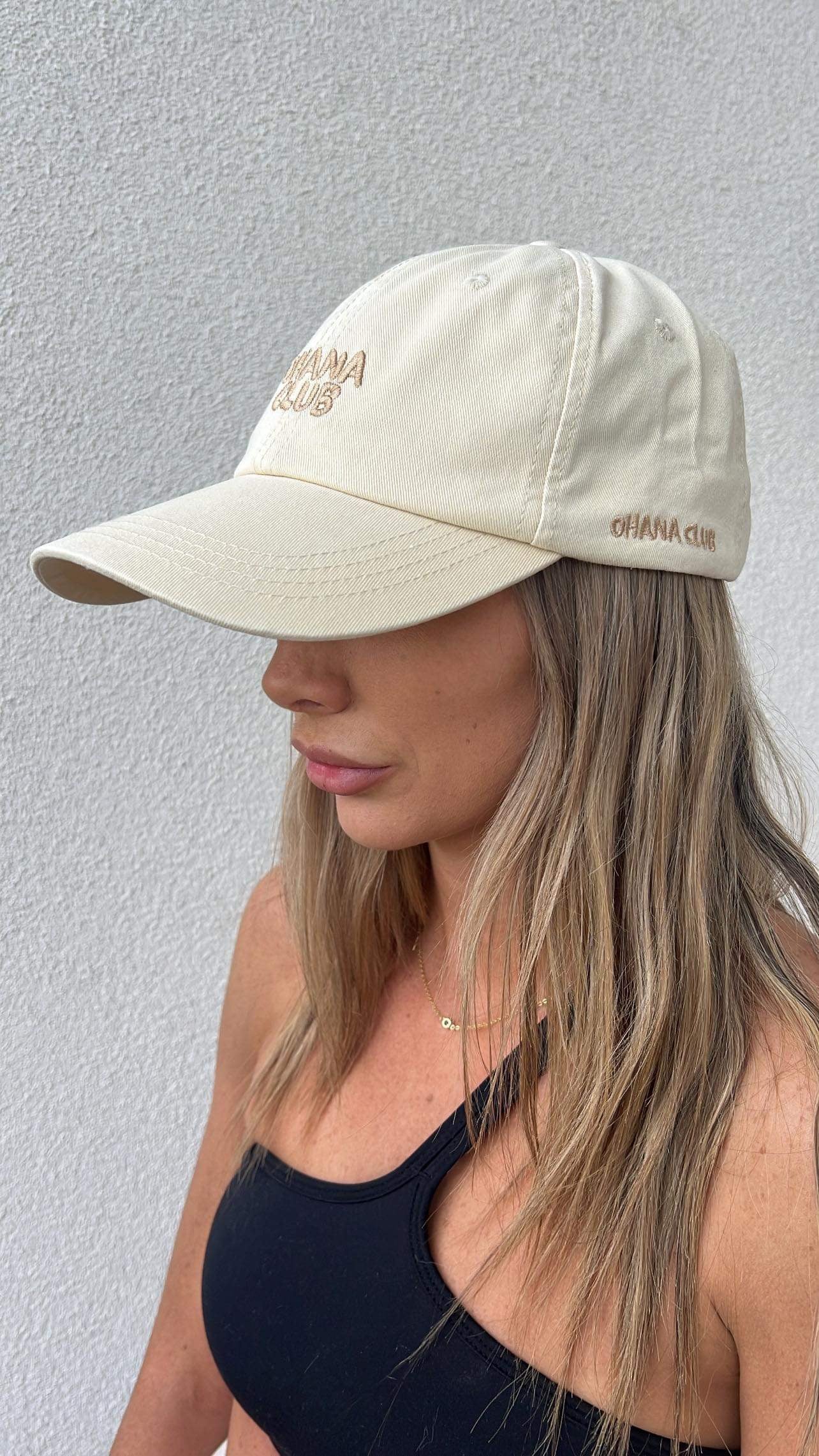 ADULT OHANA CAP - BEIGE