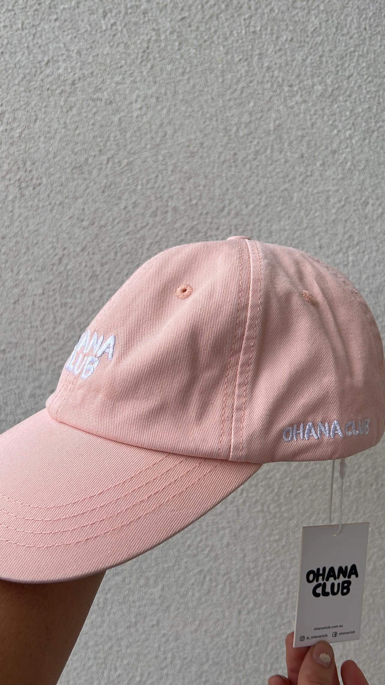 ADULT OHANA CAP - PINK